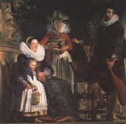 Jacob Jordaens The Artst and his Family (mk45) USA oil painting reproduction